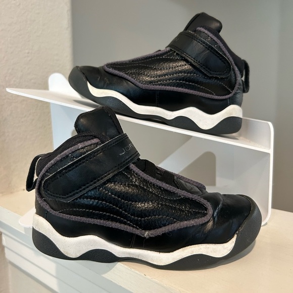 Nike Air Jordan Pro Strong Toddler Shoes Size 9C Black Sneakers DC7910-002 - Picture 1 of 9